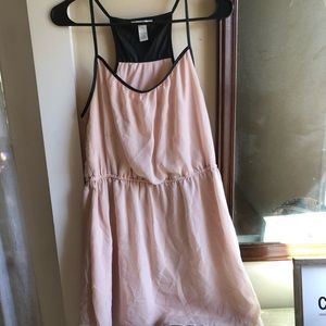 ‼️3 for 20‼️pink and black flowy halter dress